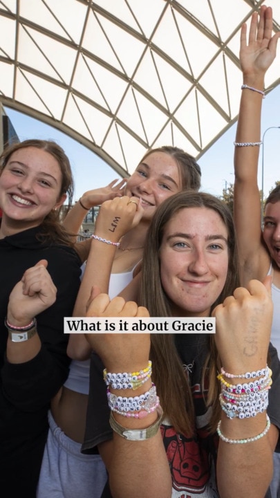 Die-hard Gracie Abrams fans camp out for Adelaide concert