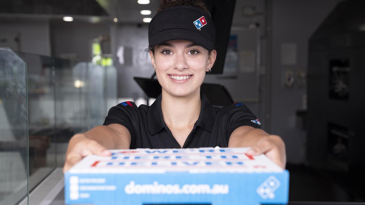 Pizza giant Domino’s is still offering a full menu.