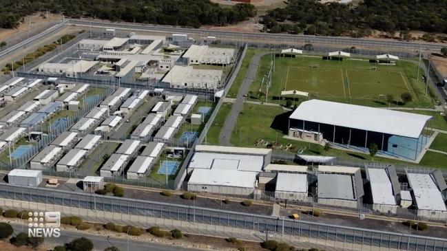 Yongah Hill immigration detention centre in Western Australia.