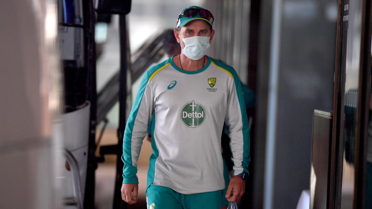 Australian cricket coach Justin Langer. Picture: John Gass