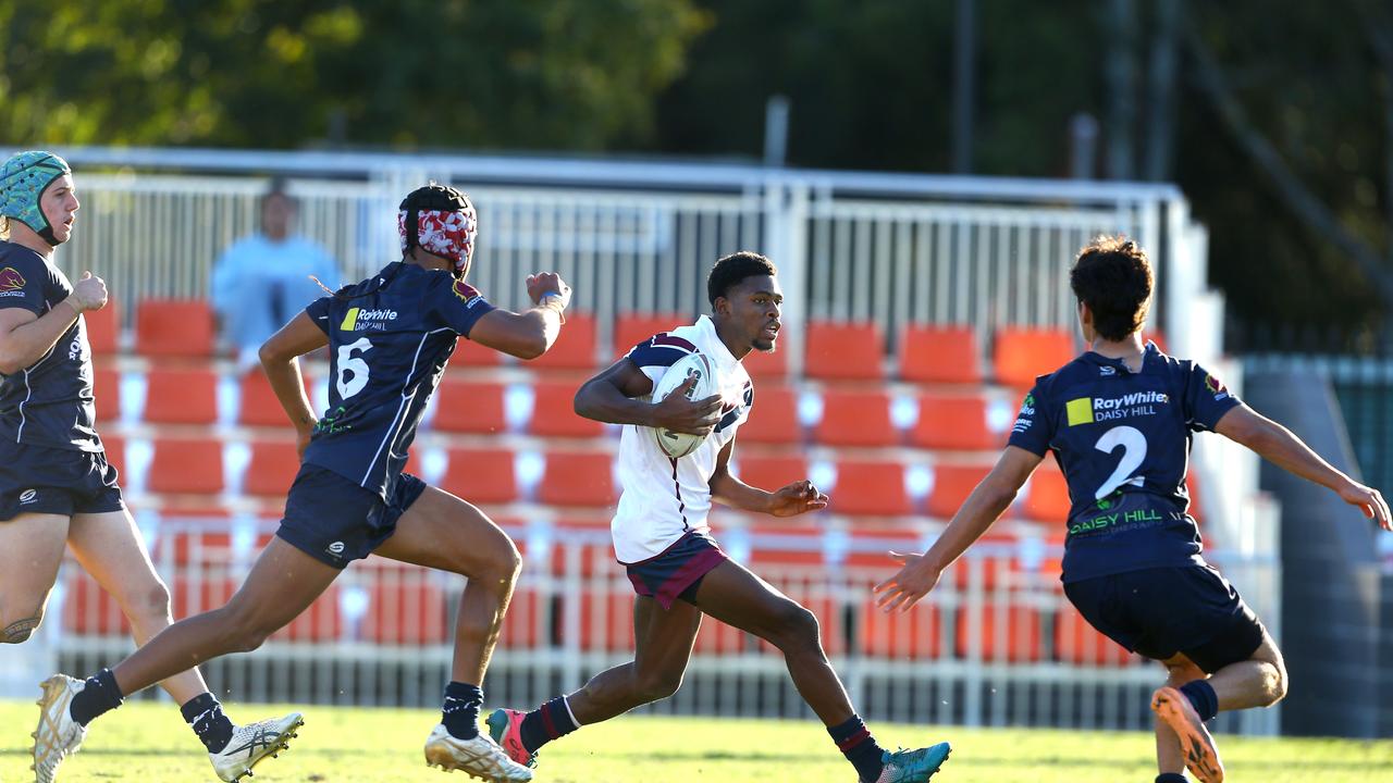 Walters Cup action - Mabel Park SHS v Ipswich SHS Picture David Clark