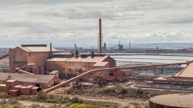 Overview of the town of Whyalla. Picture: Ben Clark