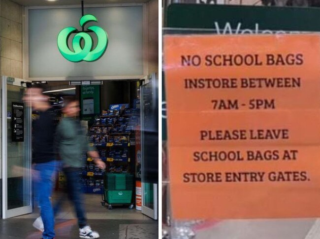 Woolies slammed for sign targeting students