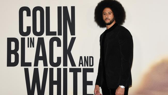 Colin Kaepernick attends the Los Angeles Premiere Of Netflix's 