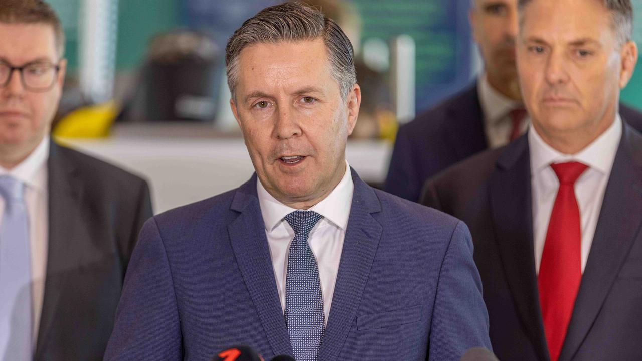 Health minister Mark Butler. Picture: NCA NewsWire / Ben Clark