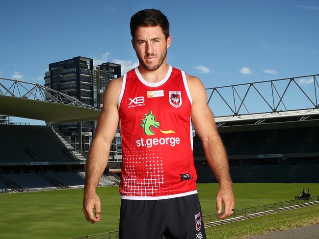 Ben Hunt signed with the Dragons with one year left on Broncos contract. Picture: Richard Dobson