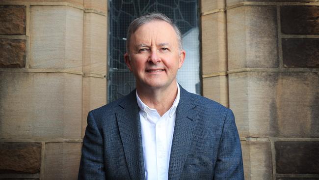 “If we can form government next year, it will be a good time to shape the country going forward, and that is my ambition,” says Anthony Albanese Picture: John Feder/The Australian.