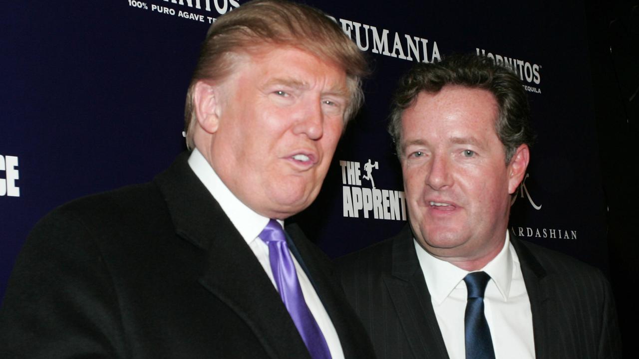 Donald Trump and Piers Morgan used to be good friends. Picture: John W. Ferguson / Getty/ AFP