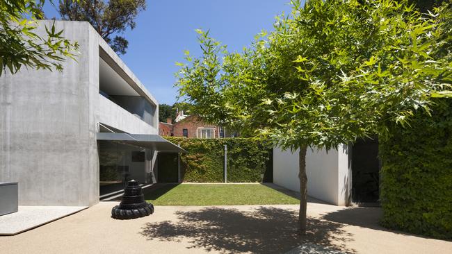 Striking: a section of the Carlton garden. Picture: Michael Cowled and Diana Snape