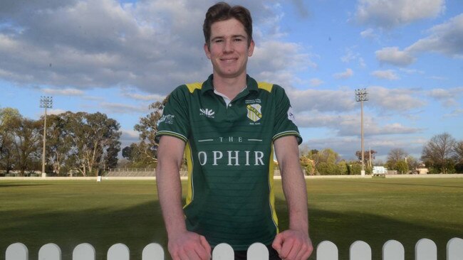 Mac Webster, U19 NSW Country side for U19 National Championships in Adelaide, December 2022, NSW Premier Cricket. Picture: NSW Cricket.