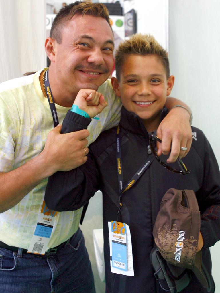 Tim got his love of boxing from his dad.