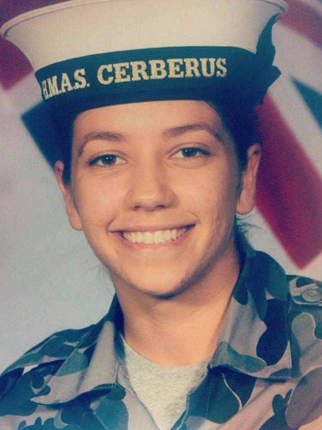 Teri Bailey joined the Australian Navy at the age of 18. She took her life on her 25th birthday on December 8, 2020. She had disclosed to her family she was bullied, spat on, groped and her hair pulled after raising allegations a female had tried to sexually assault her while in hospital on base. Source: Supplied