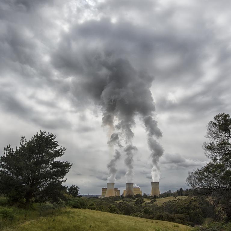 Burning fossil fuels like coal at this electricity plant is one of the ways human activity is leading to global warming. Picture: iStock