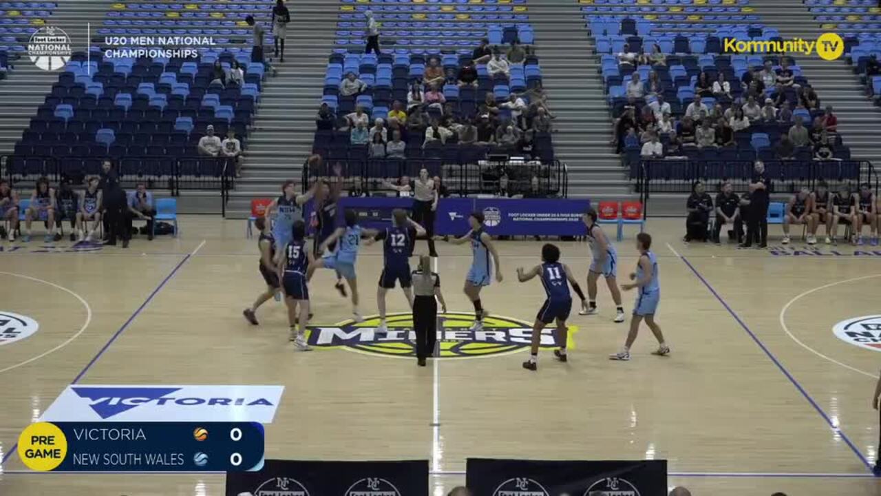 Replay: Victoria v New South Wales Blue (U20 Men) - 2025 Basketball Australia U20's & Ivor Burge National Championships Day 2