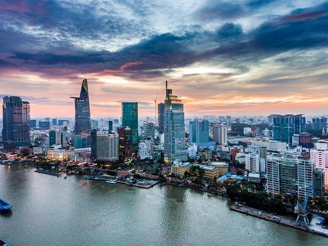 Ho Chi Minh City in Vietnam. Coal and iron exports from Australia to the Communist nation have jumped in recent years. Picture: Supplied