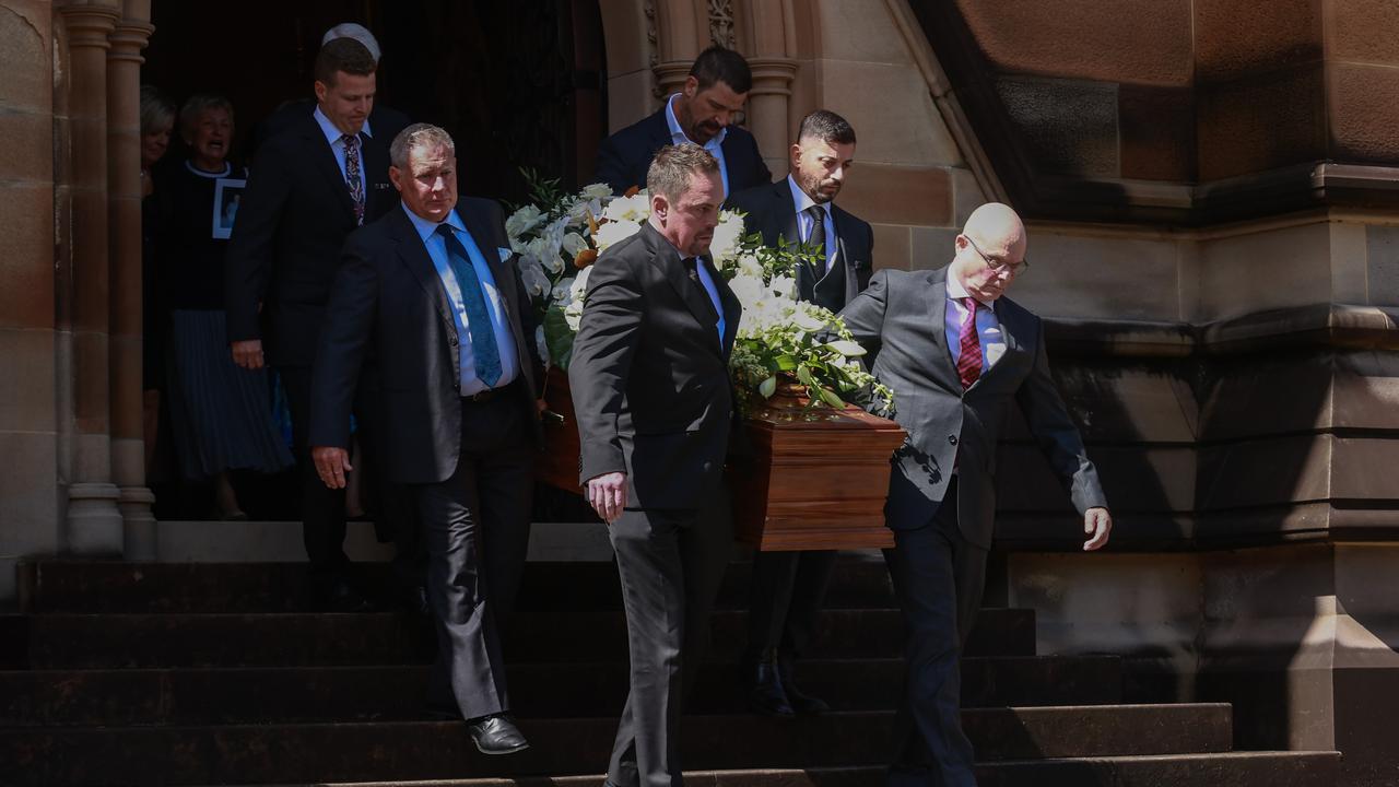 Brian Walsh Friends Gather For Foxtel Boss Funeral After Unexpected Death Sky News Australia 