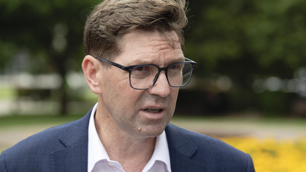 Toowoomba Regional Council mayor Geoff McDonald said finalising the 2025-26 budget was challenging. Picture: Kevin Farmer