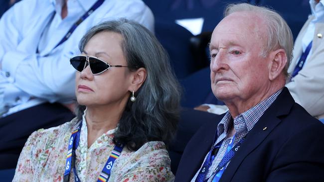 Neither was the great Rod Laver. Picture: Mark Kolbe.