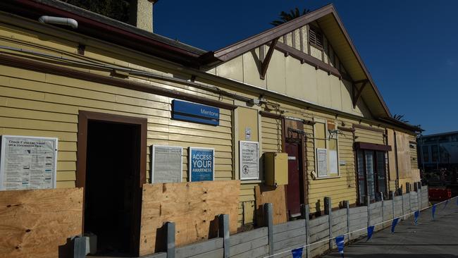 The heritage buildings at Mentone are being preserved. Picture: Penny Stephens