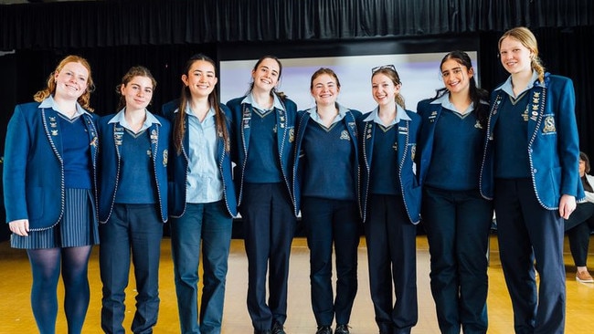 Shelford Girls' Grammar leadership team 2024.