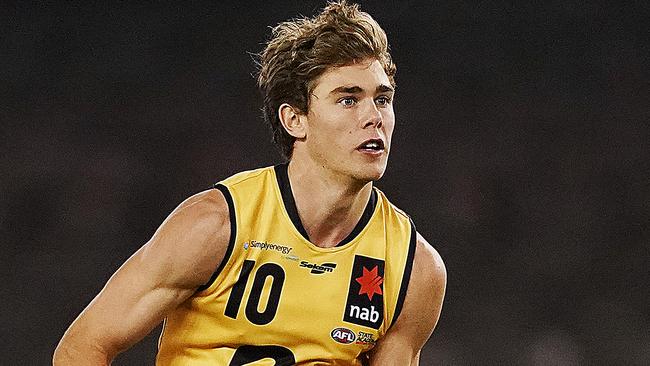 Deven Robertson is a prolific midfielder who broke Sam Walsh’s under-18 carnival record.