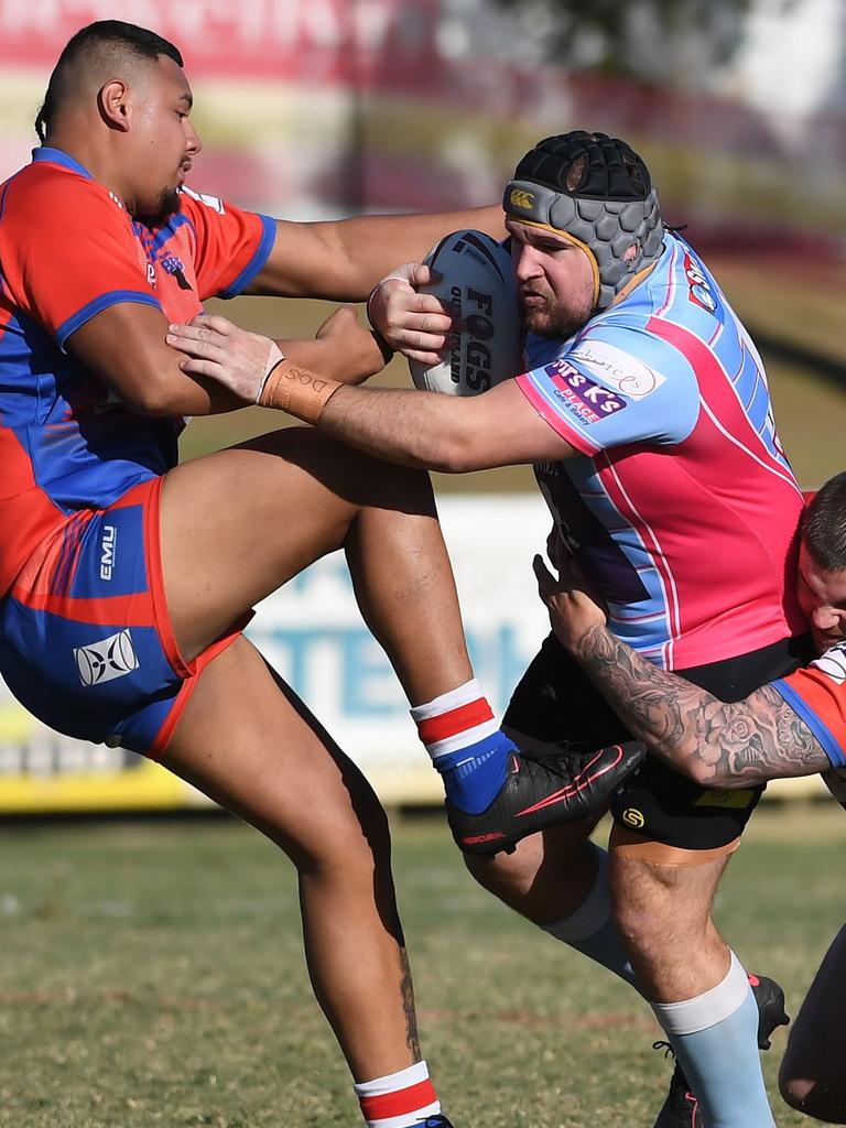 Rugby League Ipswich RLI A-Grade semi-final played between Swifts and Redbank Plains at the North Ipswich Reserve on Sunday. Jake O'Doherty.