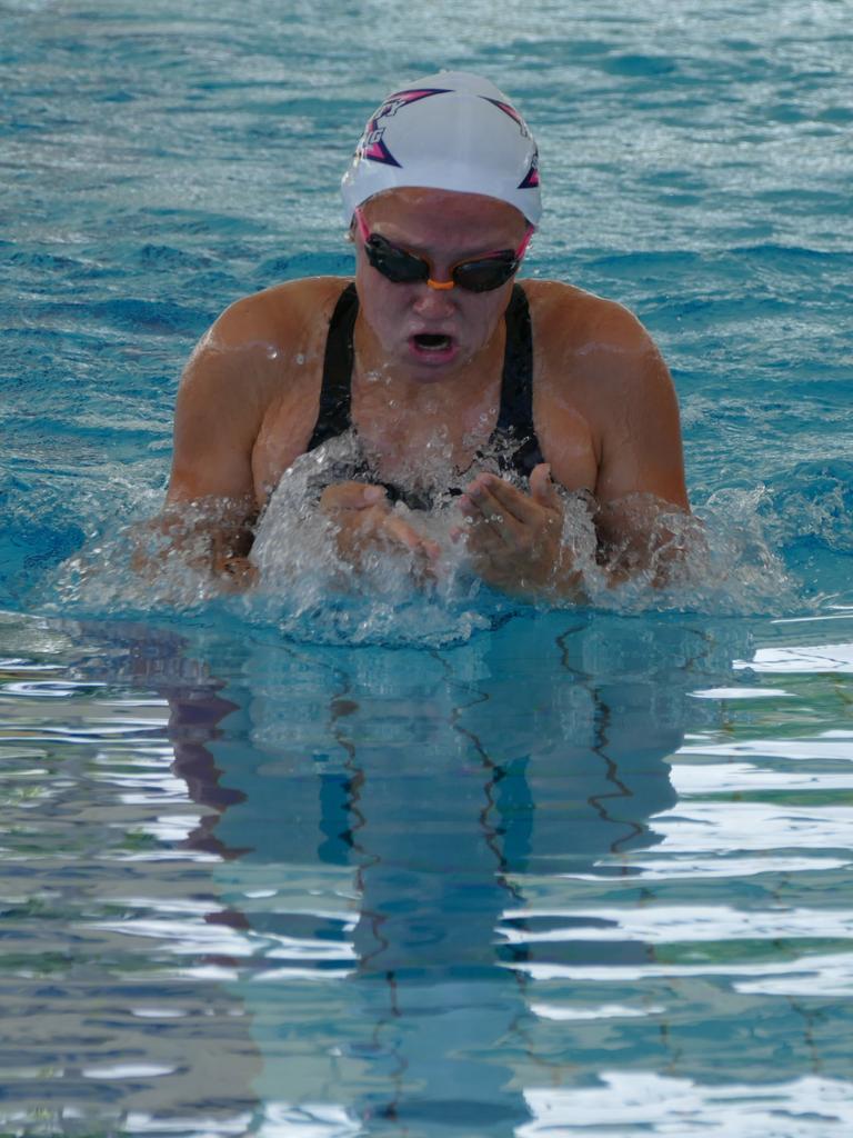 Rocky City’s Taryn Roberts broke four CQ records at the weekend championships.