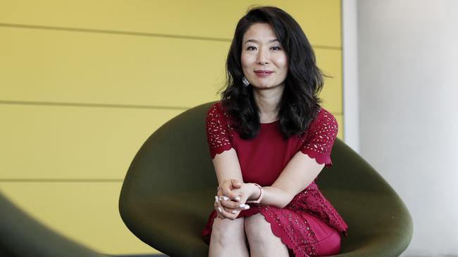 Helen Zhi Dent says people should be quite proud to be associated with Australia. Picture: Nikki Short