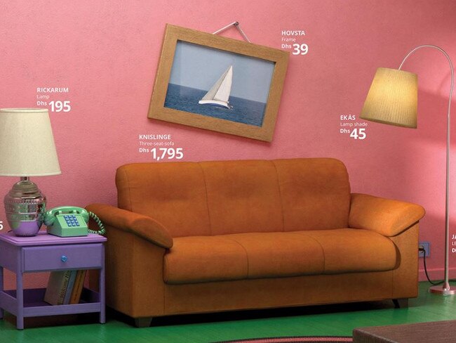 Do you recognise these famous lunge rooms from the new Ikea catalogue?