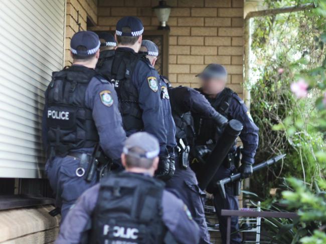 Raptor officers raiding a property in Freshwater in search of a Hells Angels associate. To make the tactical team, officers have to prove their mettle and fight their commander.