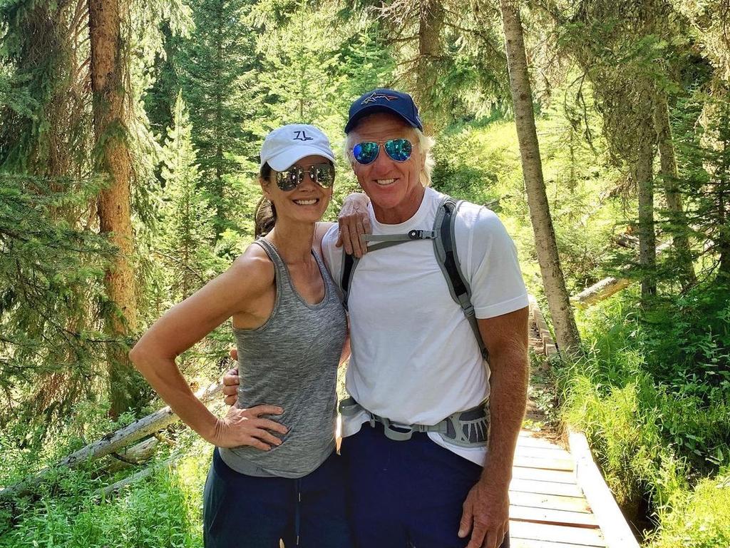 Greg Norman and his wife Kirsten love the outdoors.