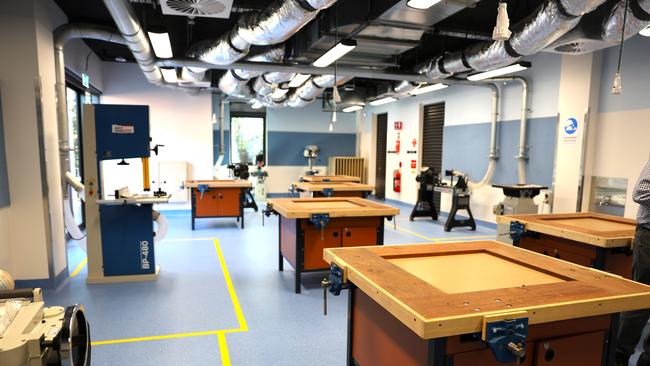 New woodwork workshop delivered for Birrong Boys High School. Picture: Supplied