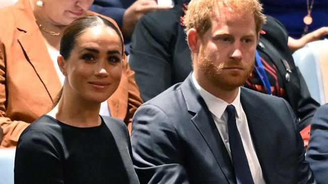 It has been more than three years since Prince Harry and Meghan Markle fled to the US. Picture: Timothy A. Clary/AFP