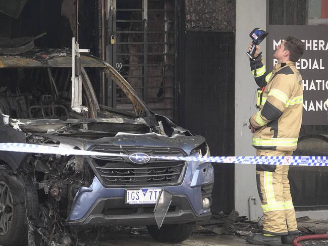 Tobacco stores have been regularly firebombed in Victoria. Picture: Valeriu Campan