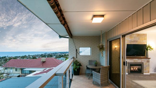 The home has views of the coast down to Glenelg. Picture: Supplied by Ray White Real Estate