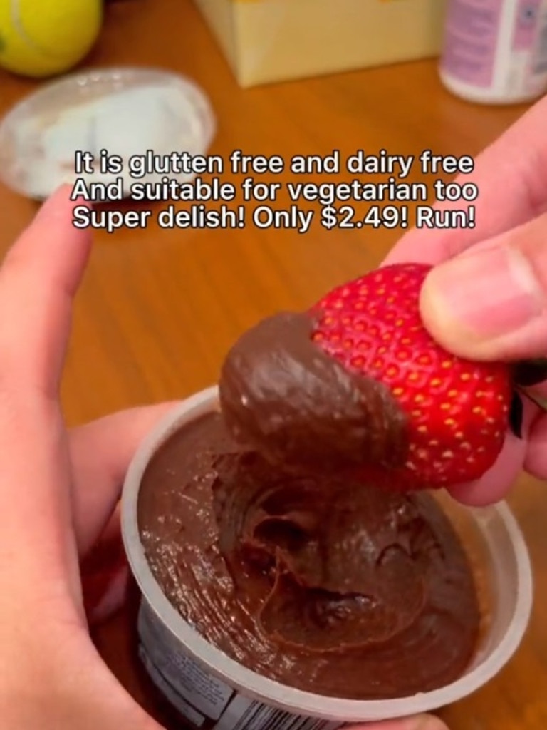 Sydney foodie, Adrian Widjy, shared a TikTok of the treat which has since clocked more than 93,000 views. Picture: TikTok/adrianwidjy