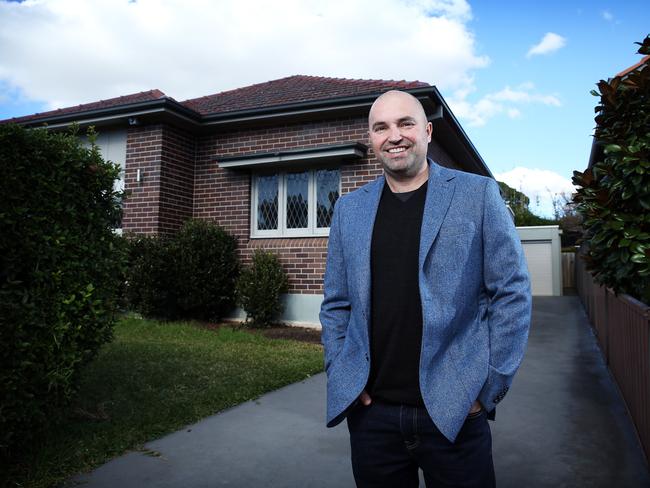 SUNDAY TELEGRAPH - Pictured is Grant Foley at home in Wareemba today. He is a successful property investor with 18 properties, acquired while working a regular paying job. Picture: Tim Hunter.