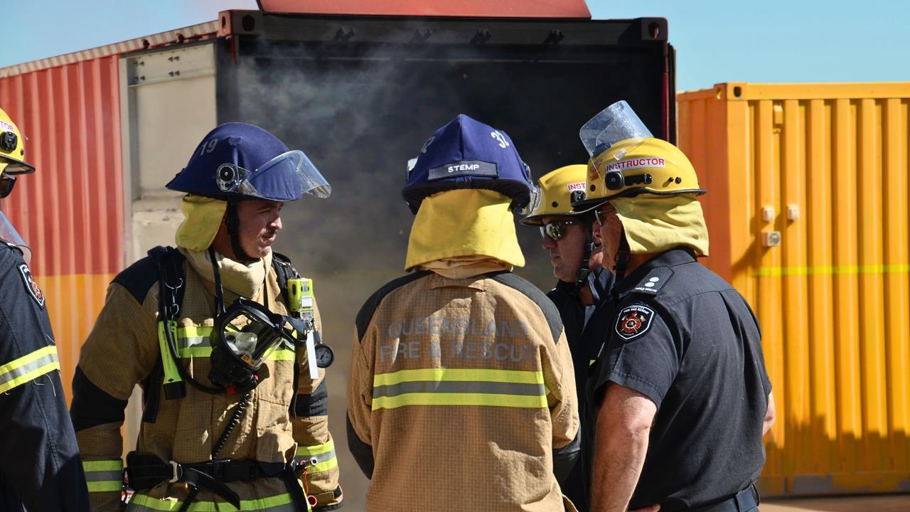 North Queensland Firefighters Train In Scorching New Flashover Fire 