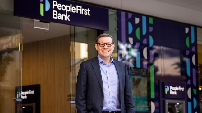 People First Bank chief executive Steve Laidlaw. Picture: James Elsby