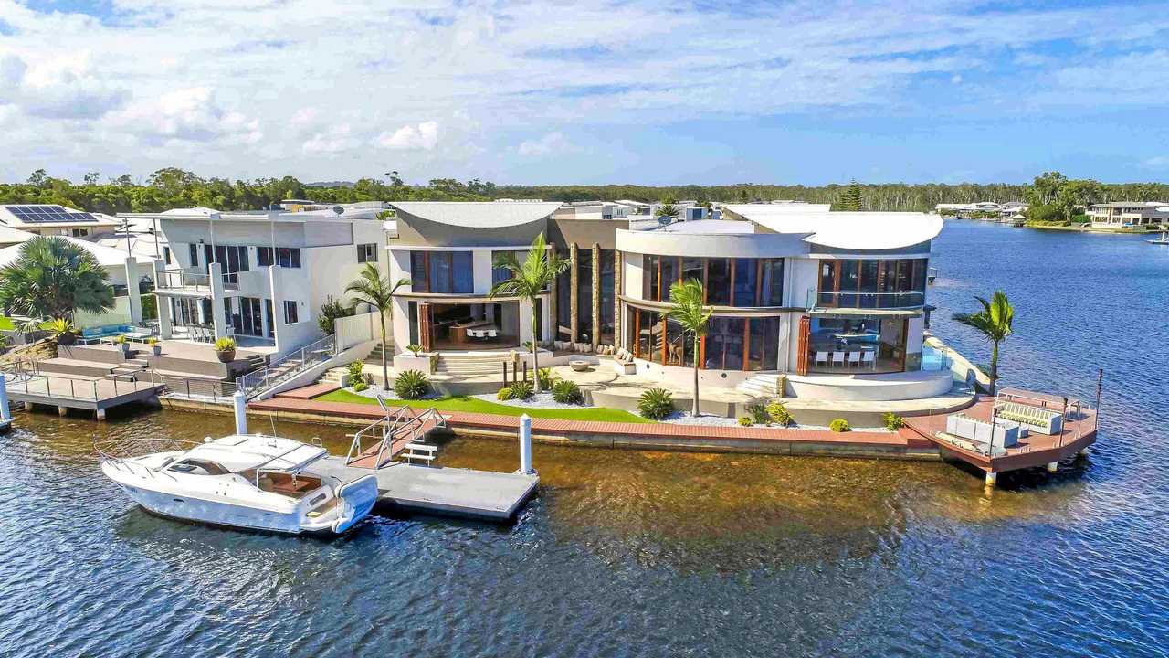 The unique home at 6 Rainbow Lane has been featured on Grand Designs Australia and Australia's Best Homes, and won numerous national awards. Picture: Contributed