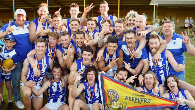 South Gawler celebrates. Picture: Matthew Long