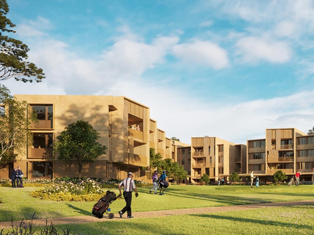 The Ninth Middle Ridge will comprise 85 apartments with parkland golf course views.