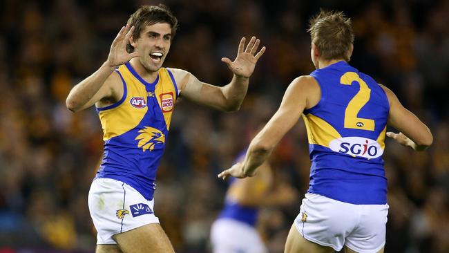 Andrew Gaff is in the mix to be the top Eagle. Picture: Michael Klein