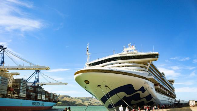 Diamond Princess kicked off the 2024-25 South Australian cruise season.