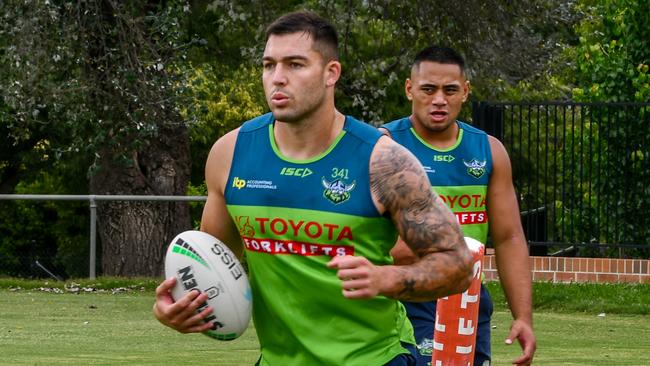 Nick Cotric has returned to the Raiders after a short stint at the Bulldogs.