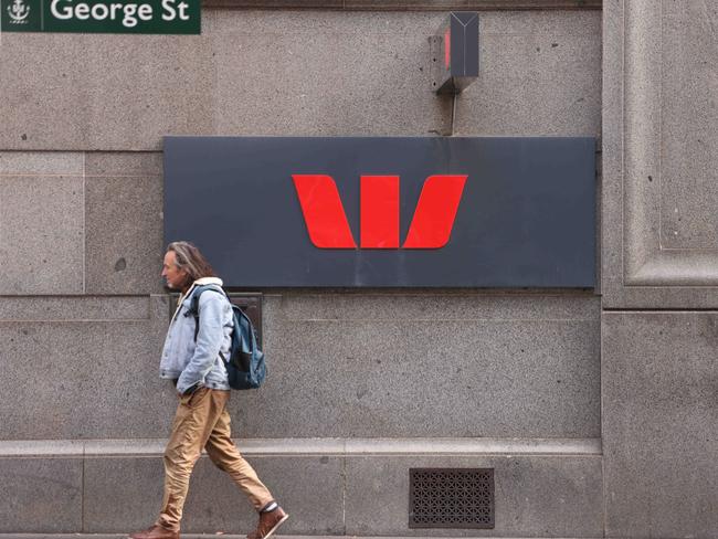 SYDNEY, AUSTRALIA - NewsWire Photos JUNE 24, 2022: Westpac Bank building signage, George Street, Sydney CBD.Picture: NCA NewsWire / Damian Shaw