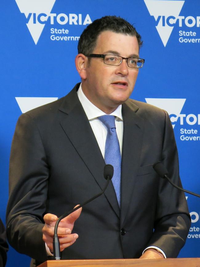 Victorian Premier Daniel Andrews. Picture: Alex Murray