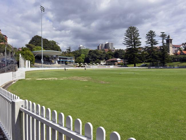 Aborted plans to build a carpark under Manly Oval have costed $1.5 million. Picture: Troy Snook