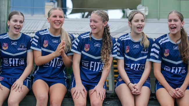 The QYouth Academy Touch Footy Camp 2024 has over 200 people in attendance. Picture: Glenn Campbell