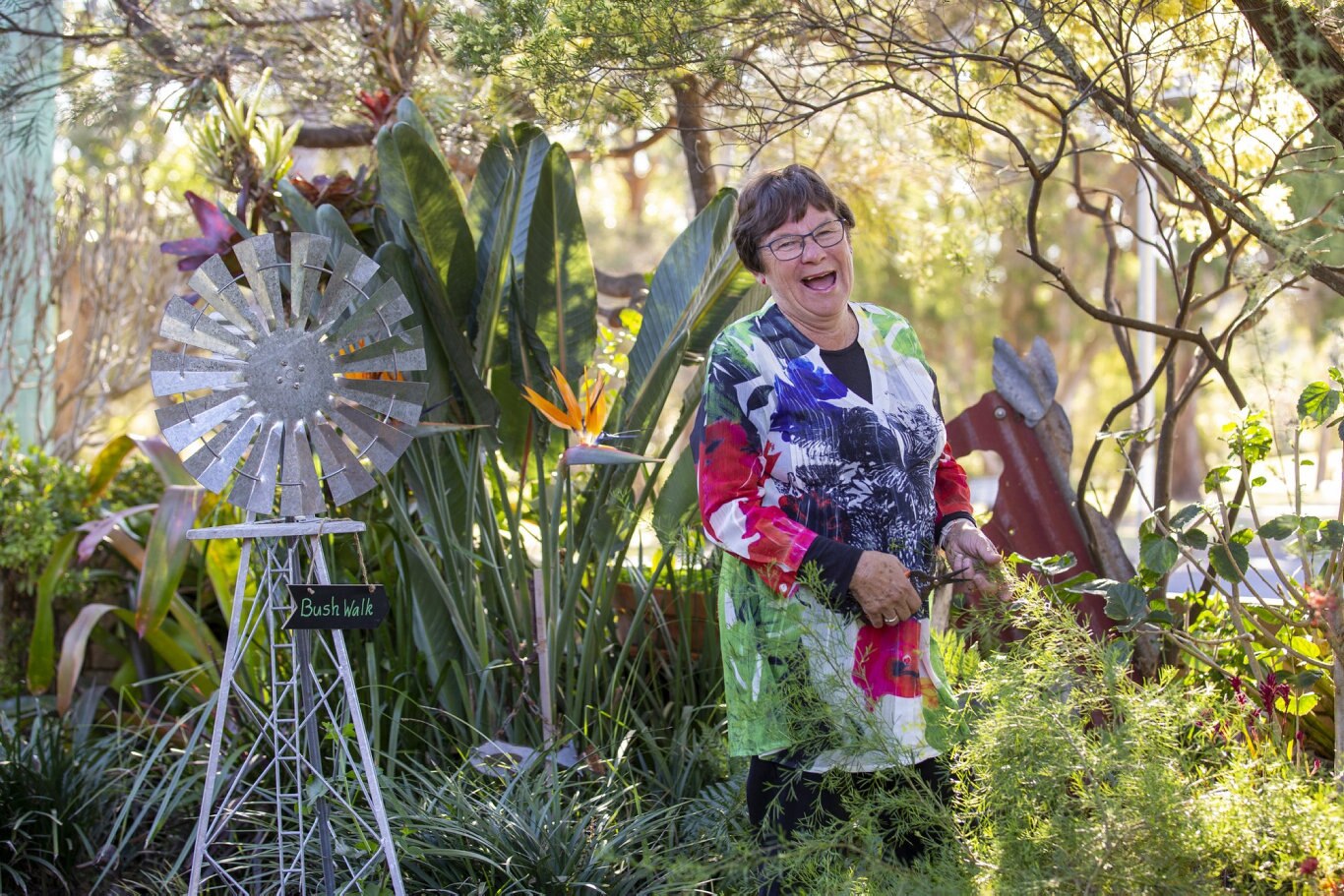 Garden For Good. Janice Canning. Picture: Sarah Marshall